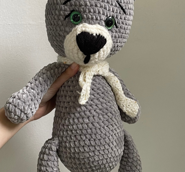 Игрушка "Мишка" серенький